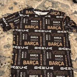 FC Barcelona 100% polyester t shirt, kids XL